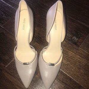 Nine West Taupe Heel